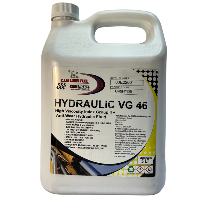CIM ULTRA HYDRAULIC VG 46