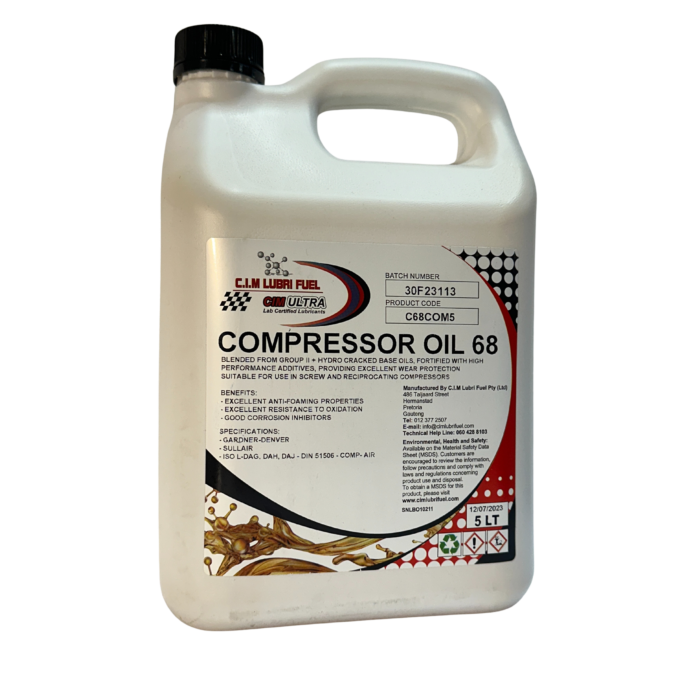 CIM ULTRA COMPRESSOR OIL 68