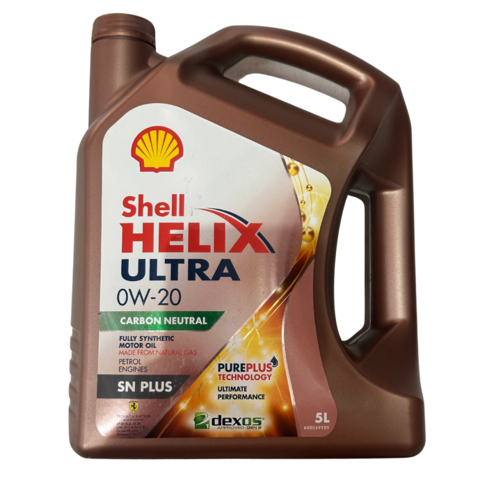 SHELL HELIX ULTRA 0W20 5LTR
