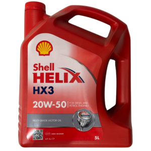 SHELL HELIX HX3 20W50