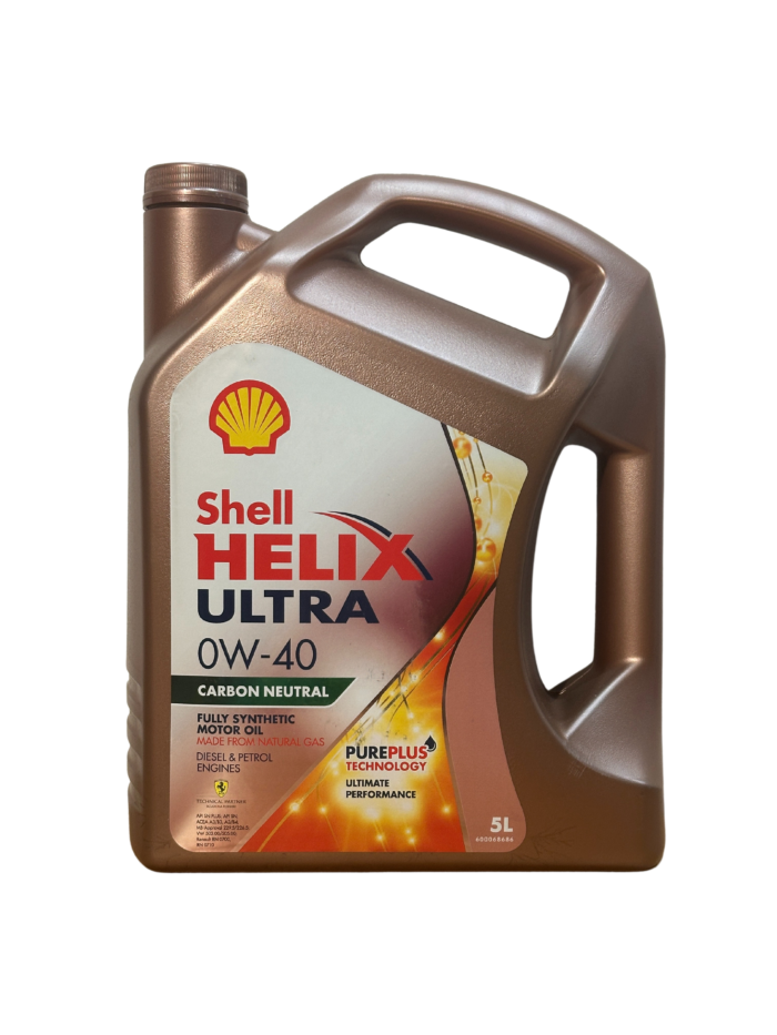 SHL.550052312 SHELL HELIX ULTRA 0W40 5LTR