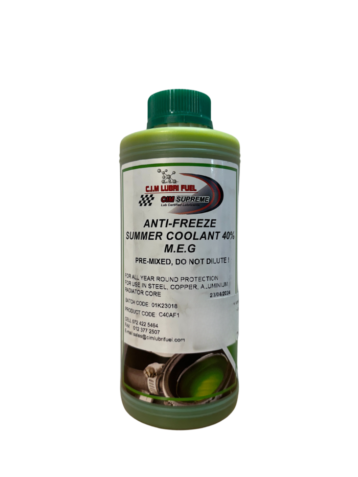 CIM SUMMER ANTIFREEZE 40%