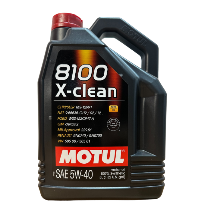 MOTUL 8100 X-CLEAN 5W-40